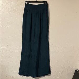 Michael Stars Teal Wide Leg Pants